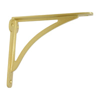 Sleek Bracket IR8207 Modern Shelf Bracket, Antique Brass