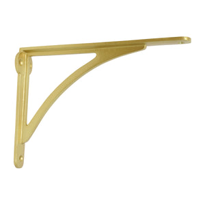 Sleek Bracket IR8207 Modern Shelf Bracket, Antique Brass