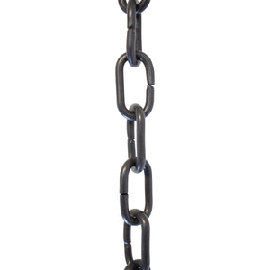 Chain BR07-U Standard Link, Coil Chandelier Chain with Unwelded Brass links, Antique Brass