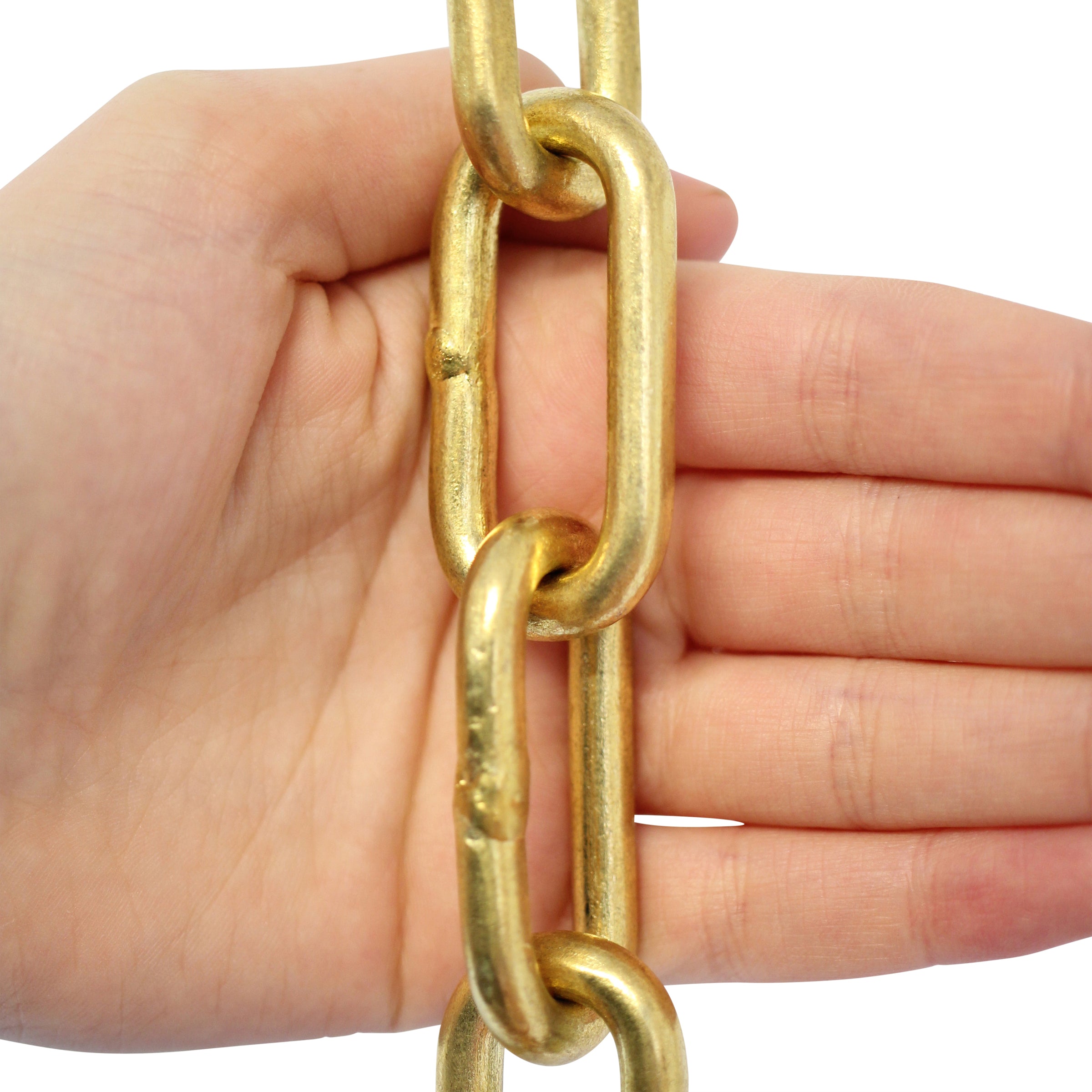 Heavy Gothic Weathered Brass Finish Chain - 1 Yard Length (See more  description)