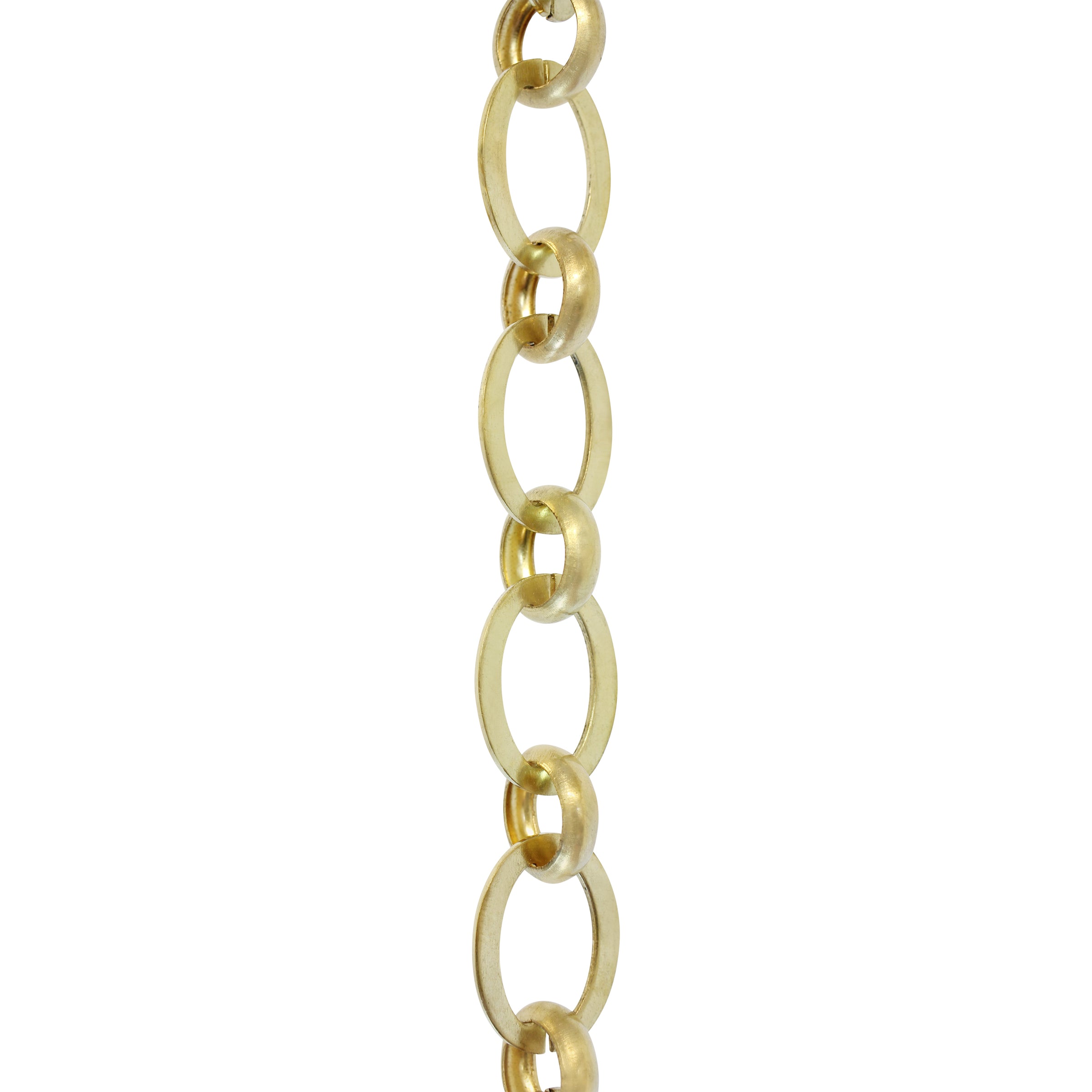 B8830 Antique Brass, Oval Chain, Solid Brass-LL (36 length)