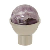 Amethyst Cabinet Knob AMHD-25NQ, Antique Brass