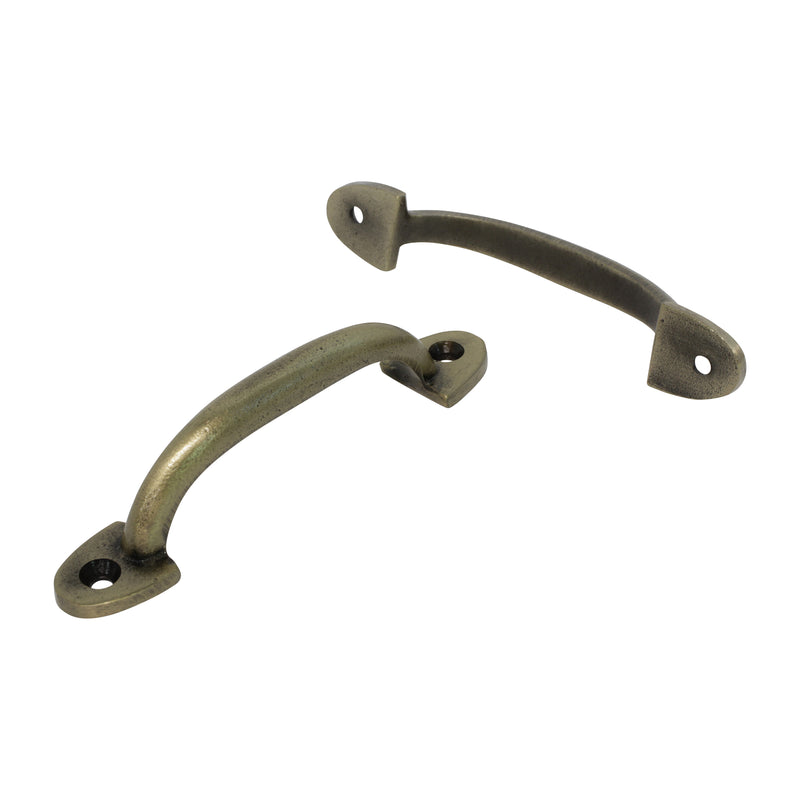 Handle IR8359 Traditional, D-Shaped Handle Pull, Antique Brass