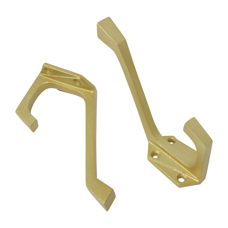 Edge Hook IR8393 Modern Wall Hook, Antique Brass