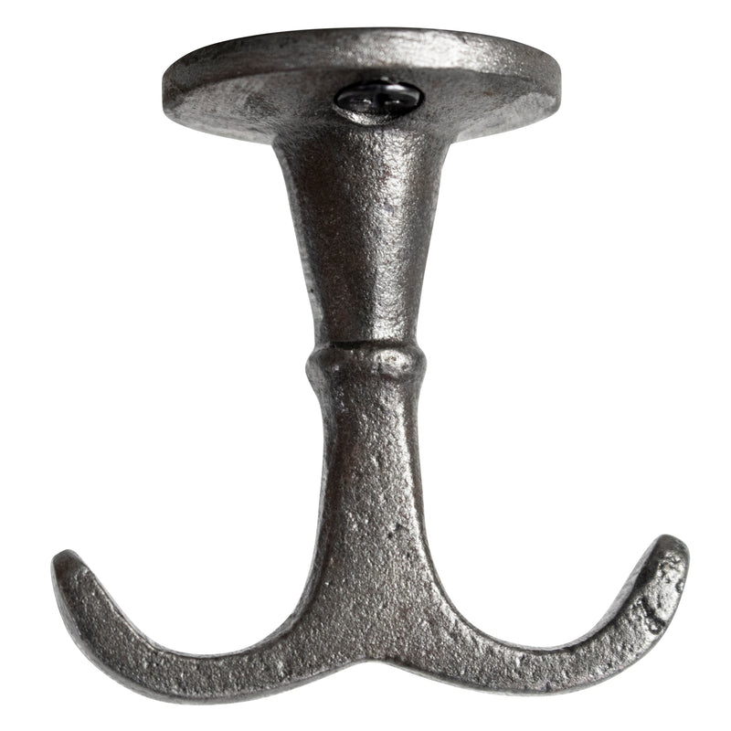 Cast Iron Ceiling Hook - Antique Brass