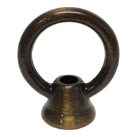 Loop BR02 Traditional Round Brass Loop, Antique Brass