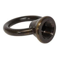 Loop BR02 Traditional Round Brass Loop, Antique Brass