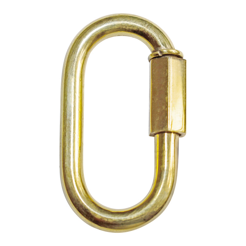 Quicklink BR01 Threaded Screw Lock Quicklink, Antique Brass