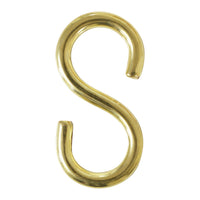 S-Hook BR13 Standard S-Hook, Antique Brass