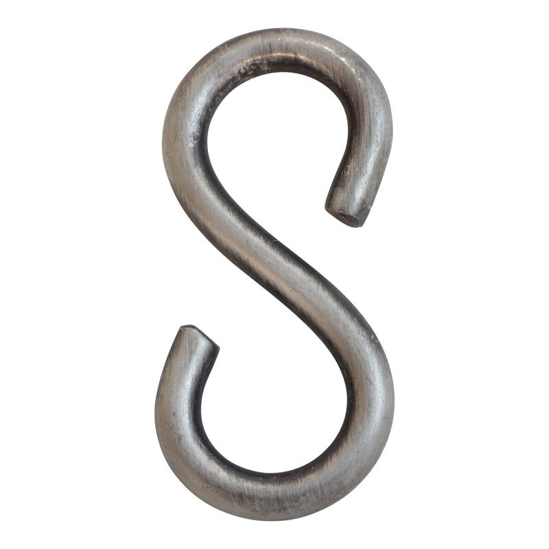 S-Hook BR13 Standard S-Hook, Antique Brass