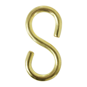 S-Hook BR13 Standard S-Hook, Antique Brass