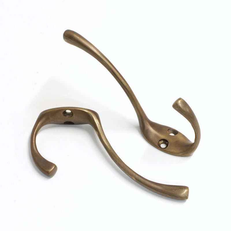 Sleek Hook BR2564] Brass Modern Standard Wall Hook (2.4 Inch)