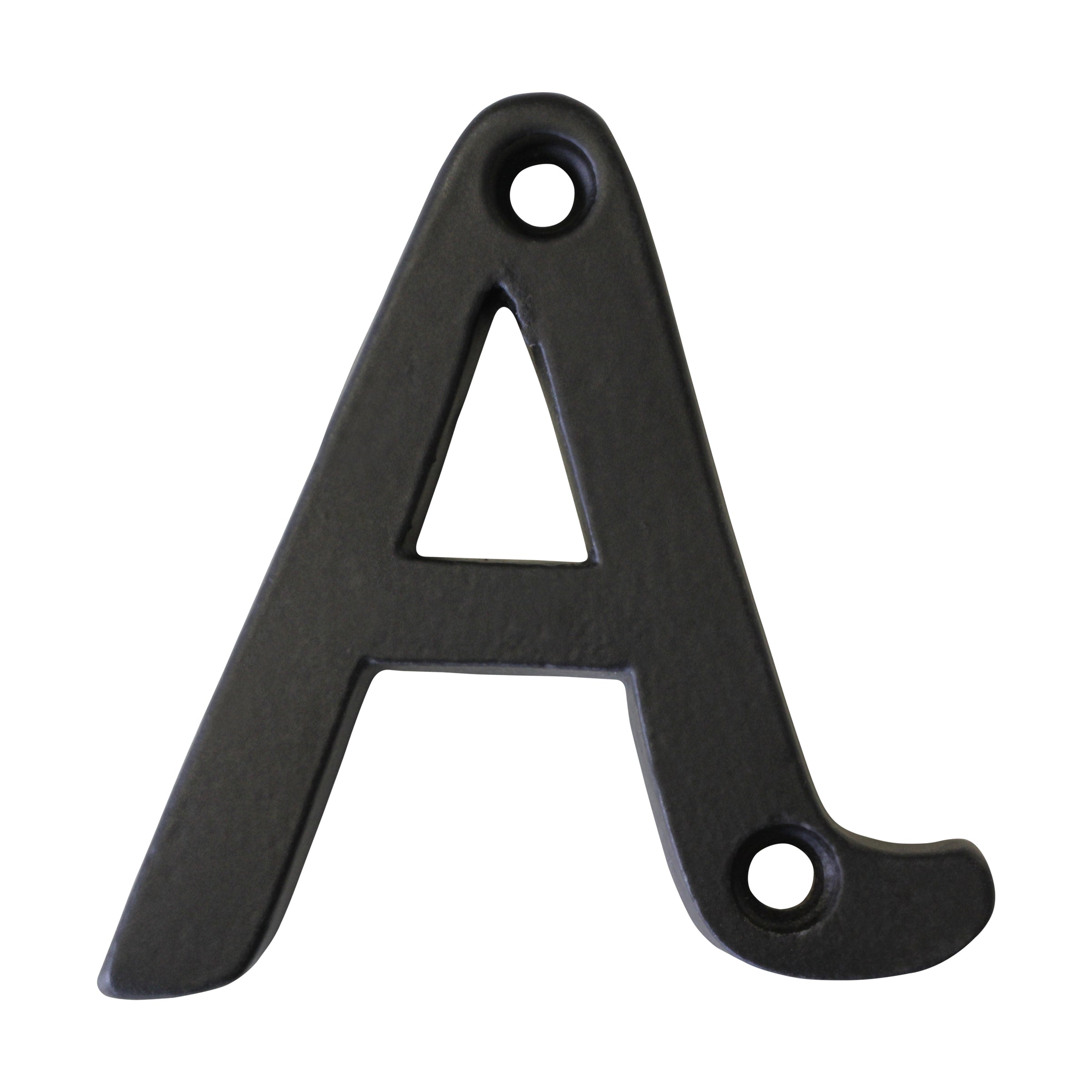 3 inch Vintage Decorative Cast Iron Metal Alphabet Letters Wall Sign  Hanging Address Name Sign Letter(L)